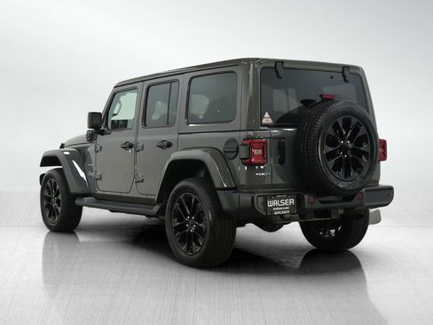 Used 2021 Jeep Wrangler Unlimited Sahara 4xe w/ Cold Weather Group image 3