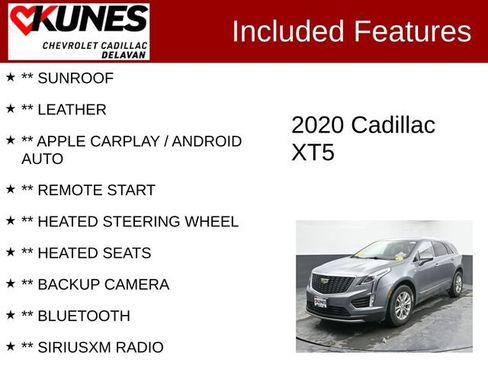Used 2020 Cadillac XT5 Premium Luxury image 3