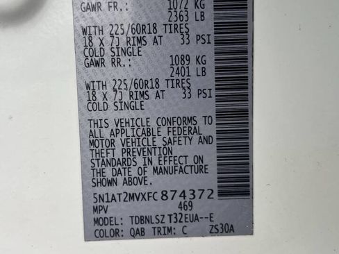 Used 2015 Nissan Rogue SL w/ SL Premium Package image 38