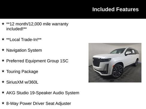 Certified 2024 Cadillac Escalade Sport w/ Touring Package AWD/4WD image 4