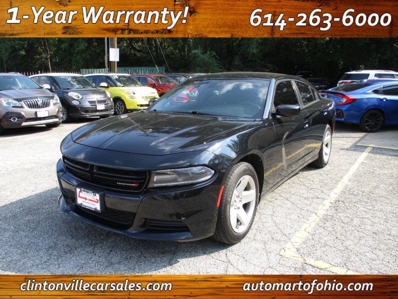 Used 2019 Dodge Charger Police w/ Street Appearance Group RWD image 1