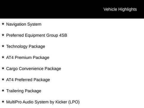 Used 2023 GMC Sierra 1500 AT4 w/ AT4 Premium Package AWD/4WD image 2