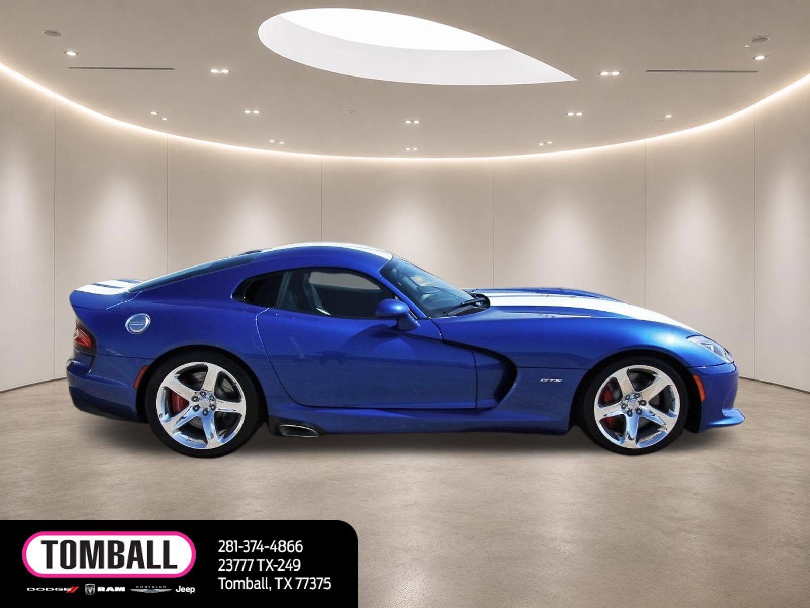 Used 2013 SRT Viper GTS w/ GTS Laguna Interior Pkg RWD image 8