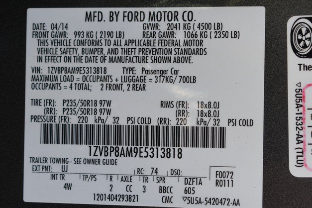Used 2014 Ford Mustang Premium w/ Equipment Group 202A RWD image 33
