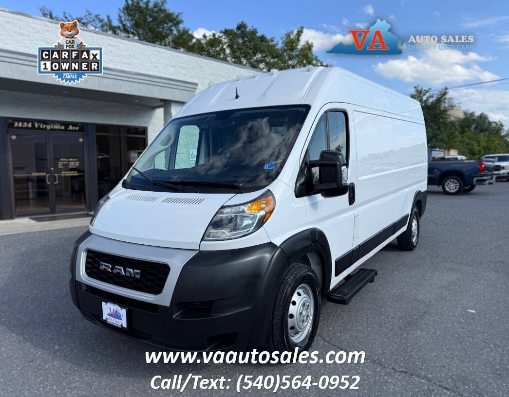 Used 2021 RAM ProMaster 2500 w/ Interior LED Lighting Group FWD image 1