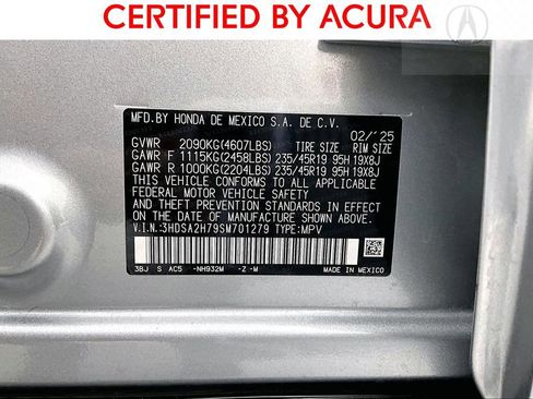 Certified 2025 Acura ADX A-Spec image 42