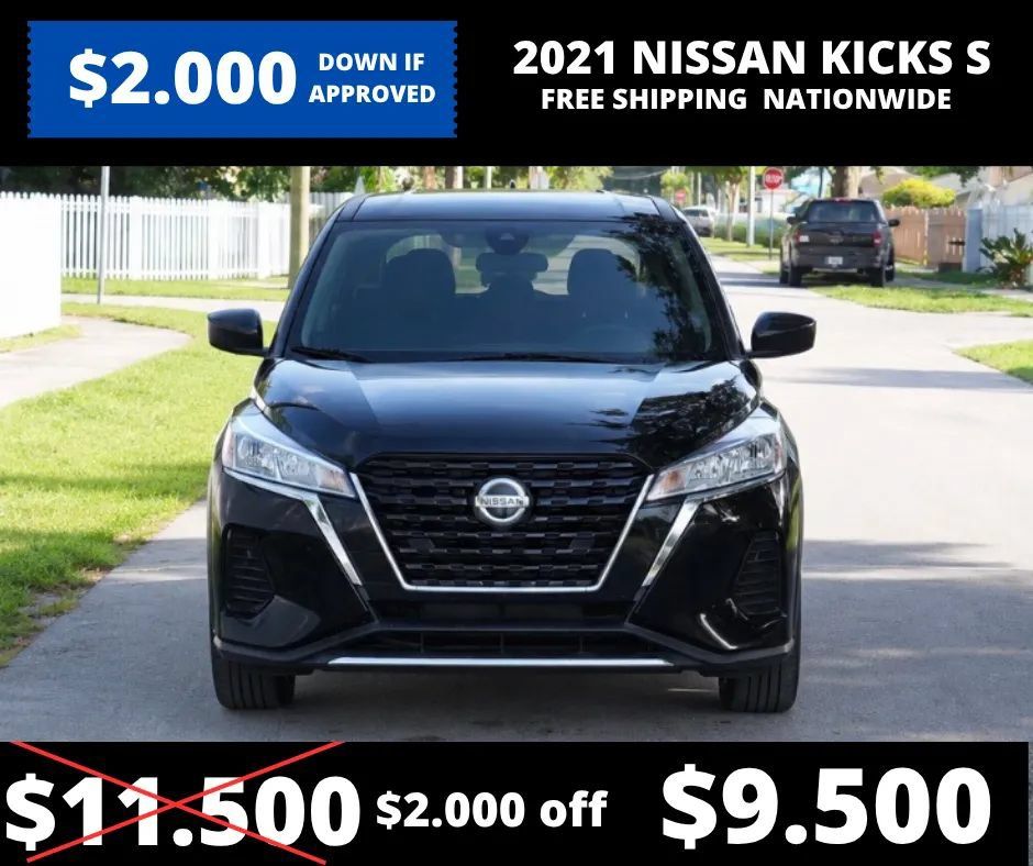 Used 2021 Nissan Kicks S FWD image 2