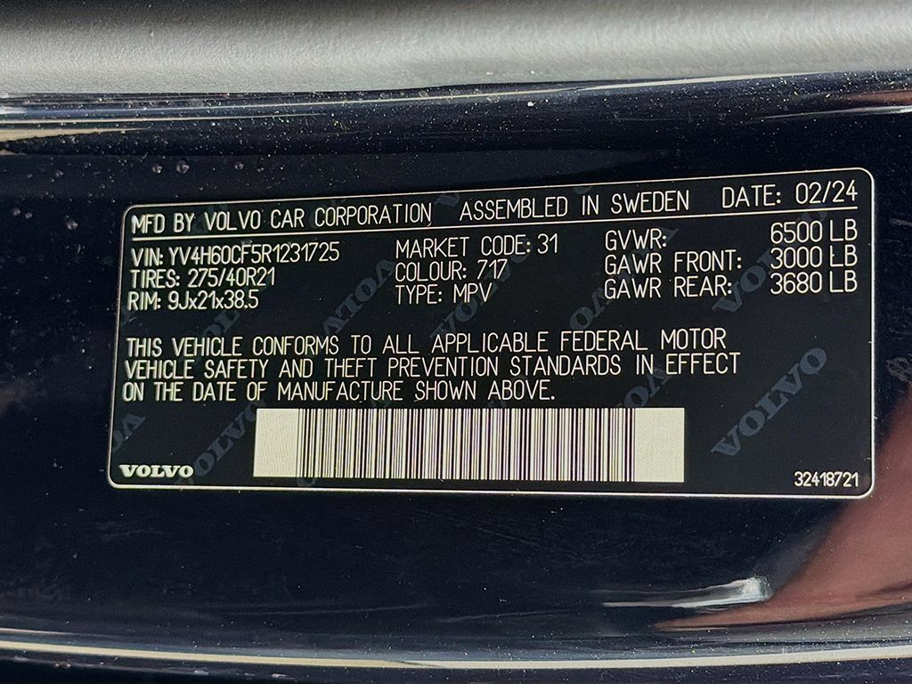 Used 2024 Volvo XC90 T8 Ultimate w/ Lounge Package AWD/4WD image 48