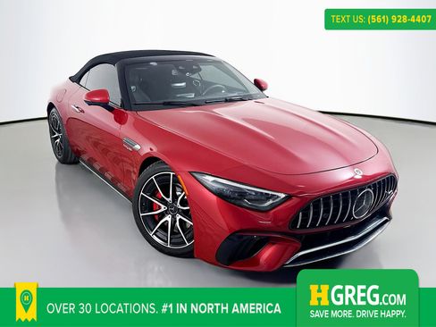 Used 2022 Mercedes-Benz SL 55 AMG AMG SL 55 image 1