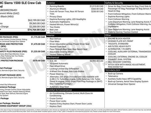 Used 2024 GMC Sierra 1500 SLE w/ Preferred Package AWD/4WD image 35