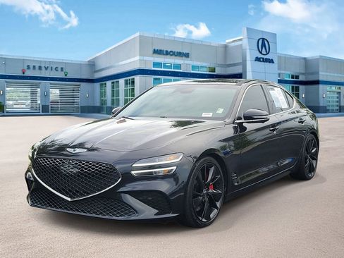 Used 2023 Genesis G70 3.3T w/ Sport Prestige Package RWD image 3