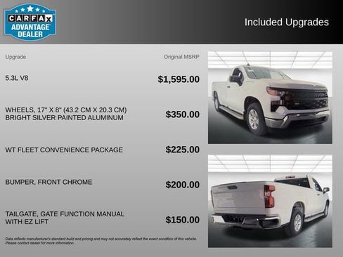 Used 2024 Chevrolet Silverado 1500 W/T w/ WT Fleet Convenience Package image 3