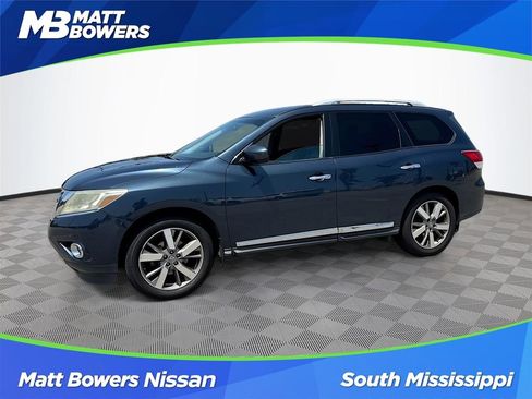 Used 2014 Nissan Pathfinder Platinum w/ Platinum Premium Package AWD/4WD image 1