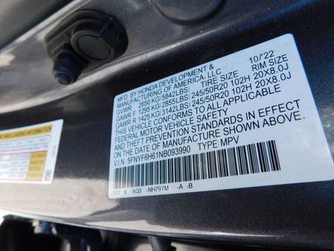 Used 2022 Honda Pilot Touring image 12