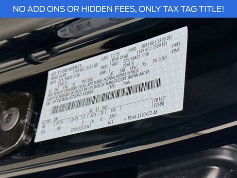 New 2025 Ford F150 STX w/ LOBO Package image 30