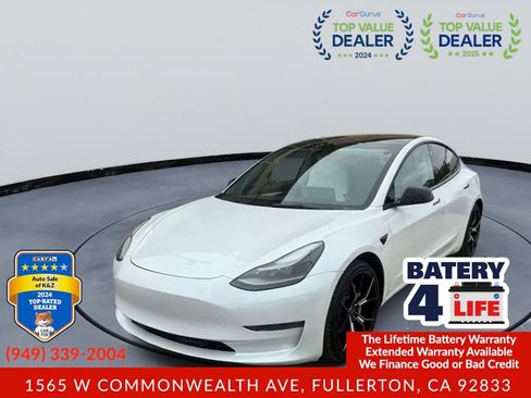 Used 2022 Tesla Model 3 Long Range AWD/4WD image 4
