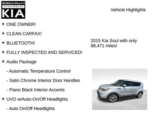 Used 2015 Kia Soul + w/ Audio Package FWD image 7