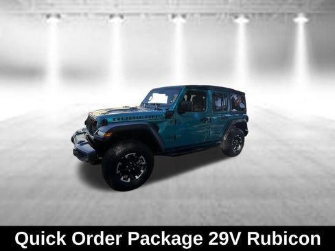 Used 2024 Jeep Wrangler Unlimited Rubicon 4xe AWD/4WD image 3