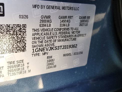 New 2026 Chevrolet Traverse Z71 AWD/4WD image 34