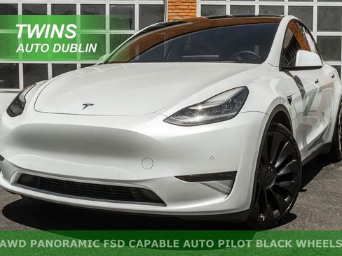 Used 2020 Tesla Model Y Performance AWD/4WD image 1