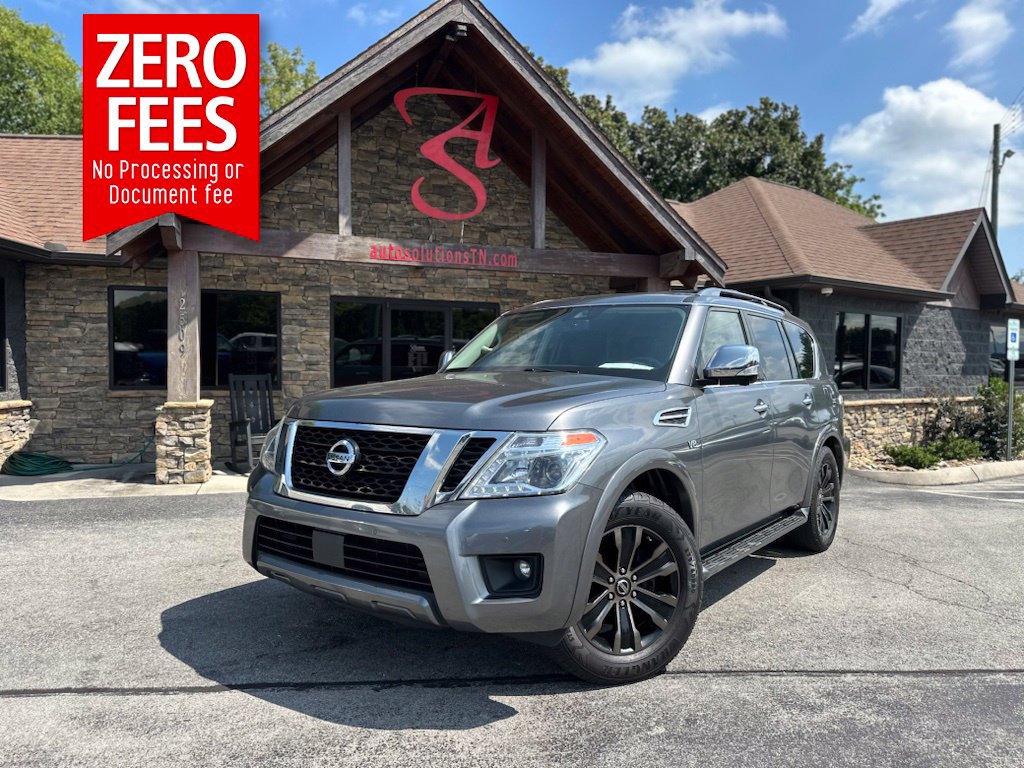Used 2019 Nissan Armada Platinum w/ Captain's Chairs Package AWD/4WD image 1