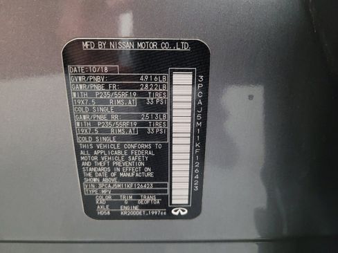 Used 2019 INFINITI QX50 Essential w/ Cargo Package image 33