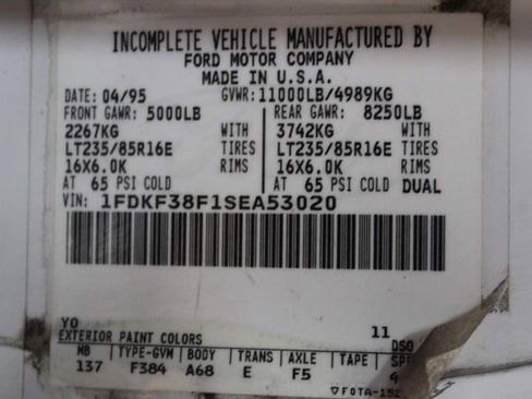 Used 1995 Ford F350 4x4 Regular Cab image 25