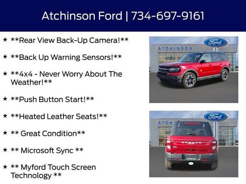 Used 2021 Ford Bronco Sport Outer Banks image 4