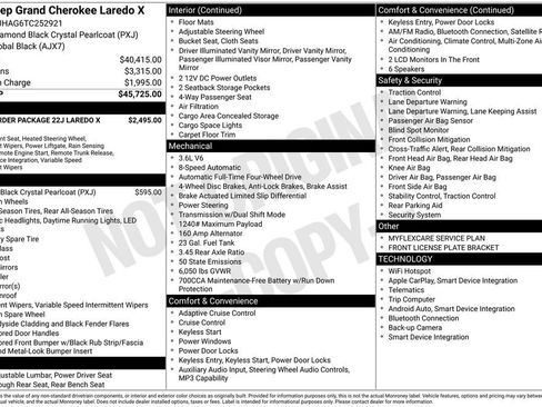 New 2026 Jeep Grand Cherokee Laredo X AWD/4WD image 2