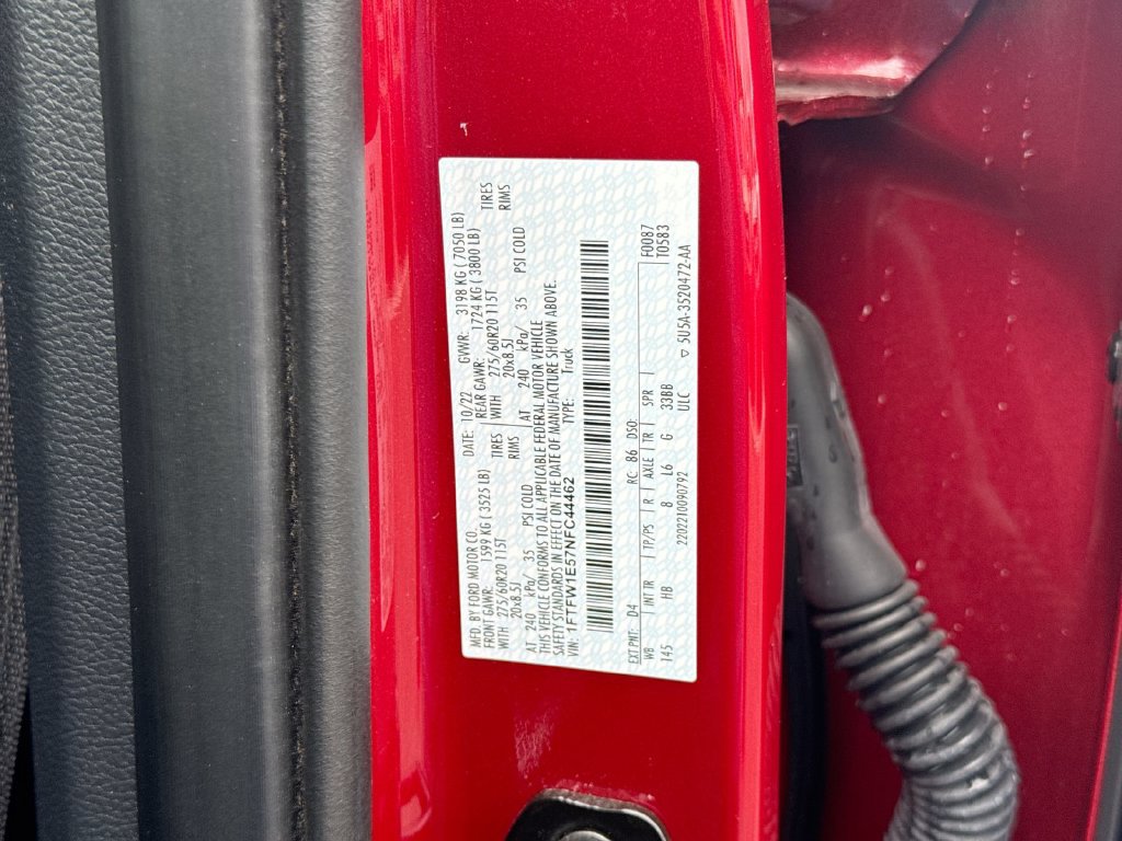 Used 2022 Ford F150 Lariat w/ Equipment Group 502A High AWD/4WD image 31