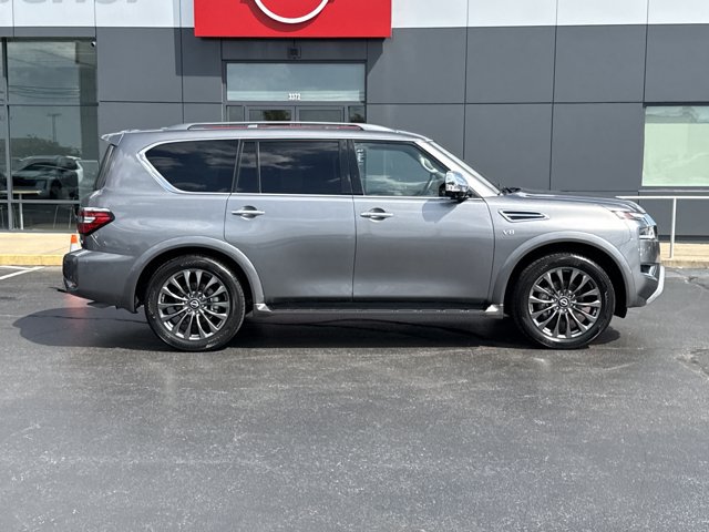 Certified 2021 Nissan Armada Platinum w/ Captain's Chairs Package AWD/4WD image 2