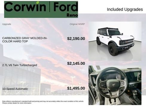 Used 2024 Ford Bronco Black Diamond AWD/4WD image 3