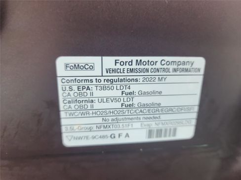 Used 2022 Ford F150 Platinum w/ Max Trailer Tow Package image 13