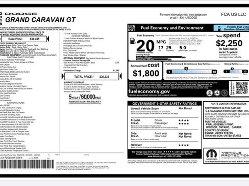 Used 2018 Dodge Grand Caravan GT image 24