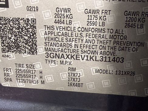 Used 2019 Chevrolet Equinox LT FWD image 22
