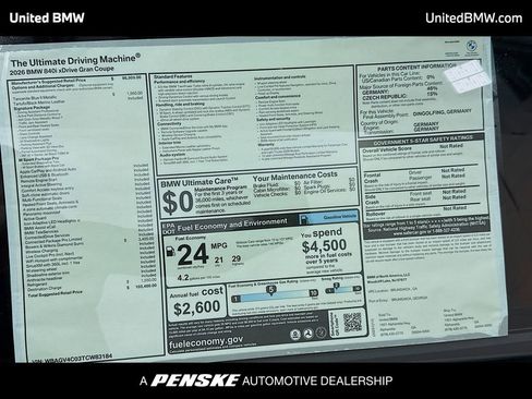 New 2026 BMW 840i xDrive image 15