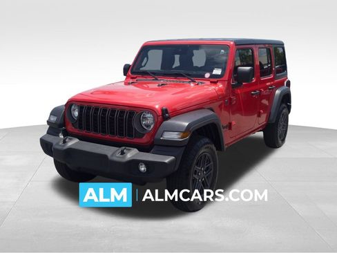 Used 2025 Jeep Wrangler Unlimited Sport AWD/4WD image 1