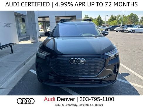 Certified 2024 Audi Q4 e-tron Prestige w/ Black Optic Package AWD/4WD image 2