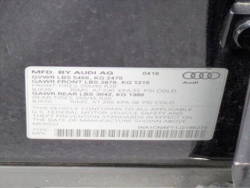 Used 2018 Audi Q5 Prestige w/ Prestige Package image 15