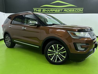 Used 2017 Ford Explorer Platinum