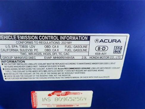 Used 2021 Acura TLX w/ A-SPEC Pkg image 61