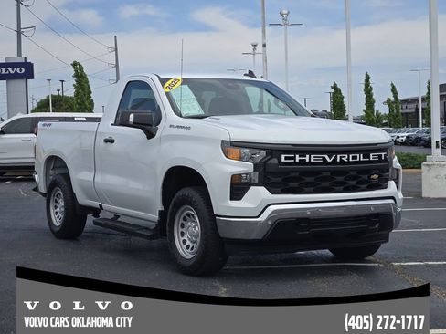 Used 2025 Chevrolet Silverado 1500 W/T w/ WT Safety Package AWD/4WD image 2