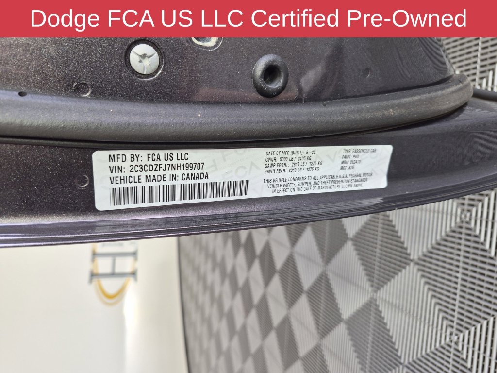 Used 2022 Dodge Challenger R/T Scat Pack w/ Dynamics Package RWD image 39