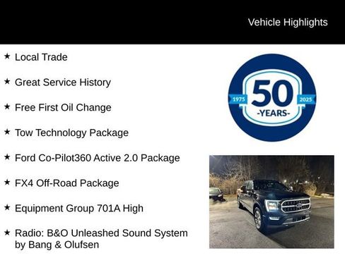 Used 2021 Ford F150 Platinum w/ Equipment Group 701A High image 5