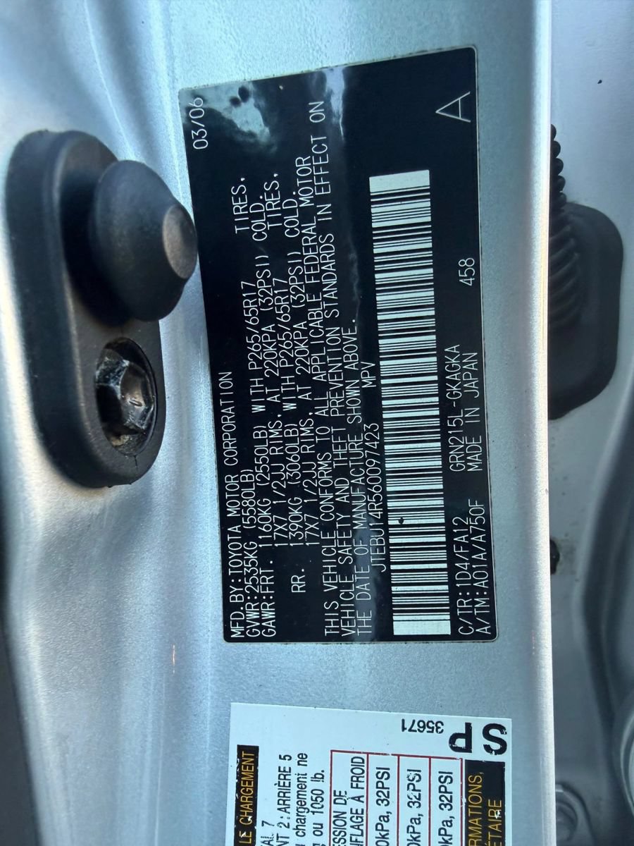 Used 2006 Toyota 4Runner SR5 AWD/4WD image 23