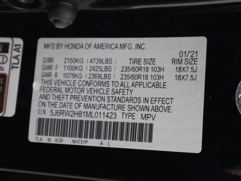 Used 2021 Honda CR-V EX-L image 37