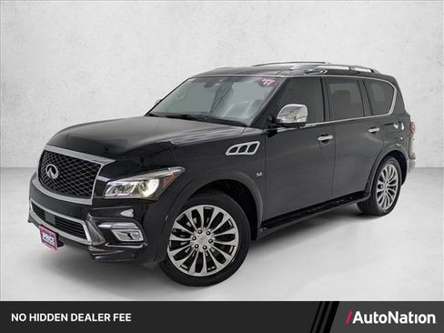 Used 2017 INFINITI QX80 4WD w/ Deluxe Technology Package image 1