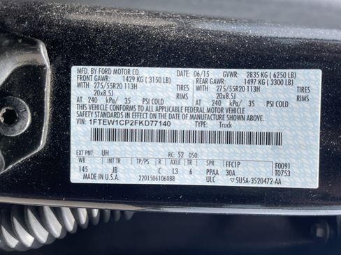 Used 2015 Ford F150 XLT w/ Equipment Group 302A Luxury RWD image 5