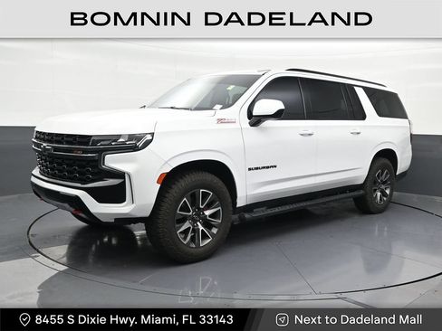 Used 2021 Chevrolet Suburban Z71 w/ Rear Media and Nav Package AWD/4WD image 1