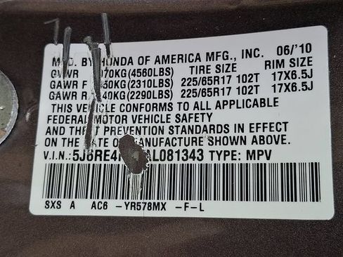 Used 2010 Honda CR-V EX-L image 27